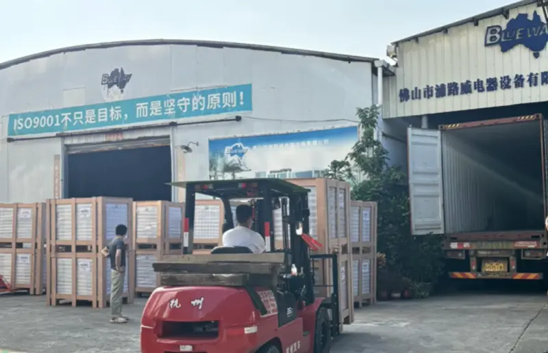 پمپ حرارتی آب داغ فوری برای مشتری اصلی ما.