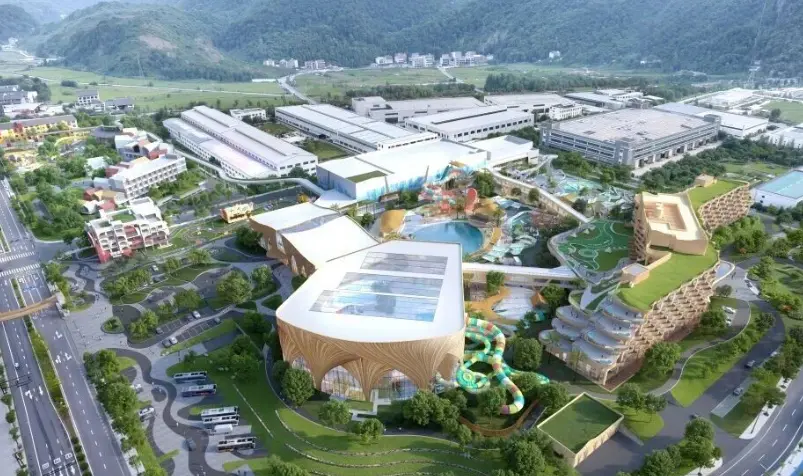 پارک آبی تفریحی گردشگری Tonglu Kaiyuan Senbo